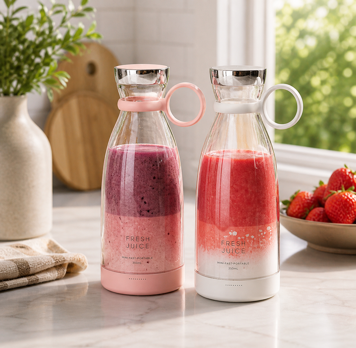 Fresh Juice - Mini licuadora portatil